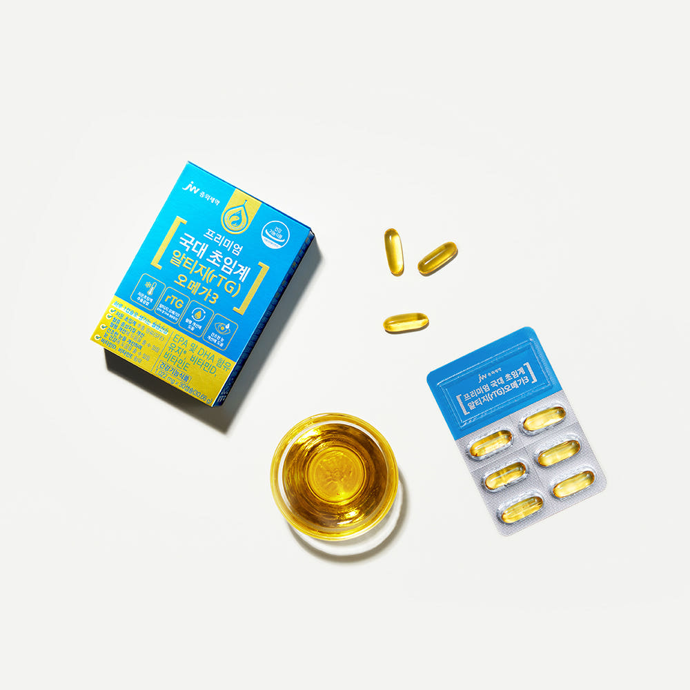 [쇼핑백증정] JW중외제약 본사직영 국대 초임계 알티지 rTG 오메가3 1022mg 30캡슐, 3개 - 상세 이미지 5