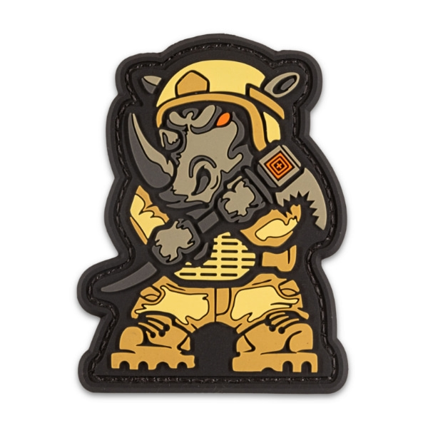 5.11 택티컬 라이노 브리처 패치 (카키) - Rhino Breacher Patch (Khaki) - 상세 이미지 2