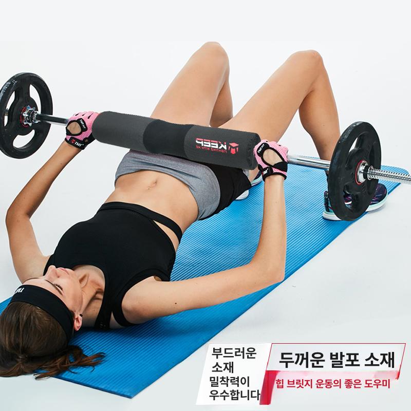 헬스 스미스머신 바벨패드 웨이트 목보호 쿠션 스쿼트 두꺼운 레드 프리 사이즈 - 상세 이미지 4