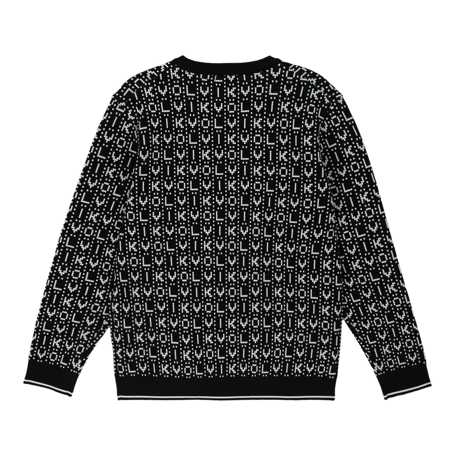 볼빅 골프웨어 볼빅 남성골프웨어 남성골프니트 간절기 패턴 라운드 긴팔 스웨터 VMKTP901 - 상세 이미지 3