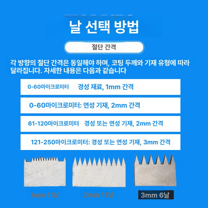 시험기 테스트 코팅 긁는 크로스해치커터 페인트 2mm 플라스틱케이스 - 상세 이미지 2