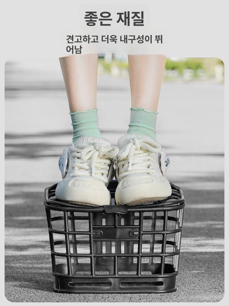 전기자전거 앞바구니 프론트 안장가방 백 고정 방수 바구니 - 상세 이미지 3