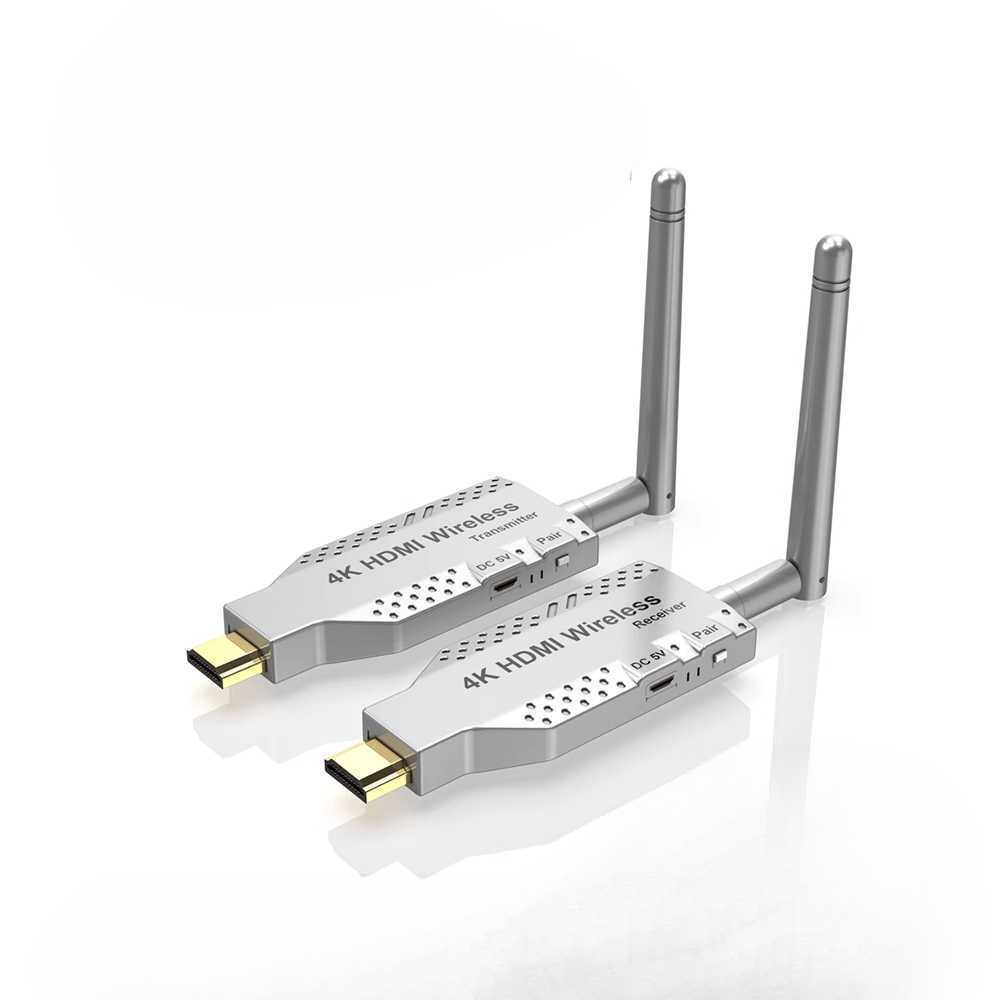 고화질 무선 HDMI 송수신기 저지연 게임 스트리밍 4K 50m HDMI 송수신기 - 상품 이미지