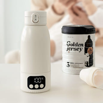 장바군이 휴대용 분유포트 500ml 무선 전기포트 여행용 100도가열