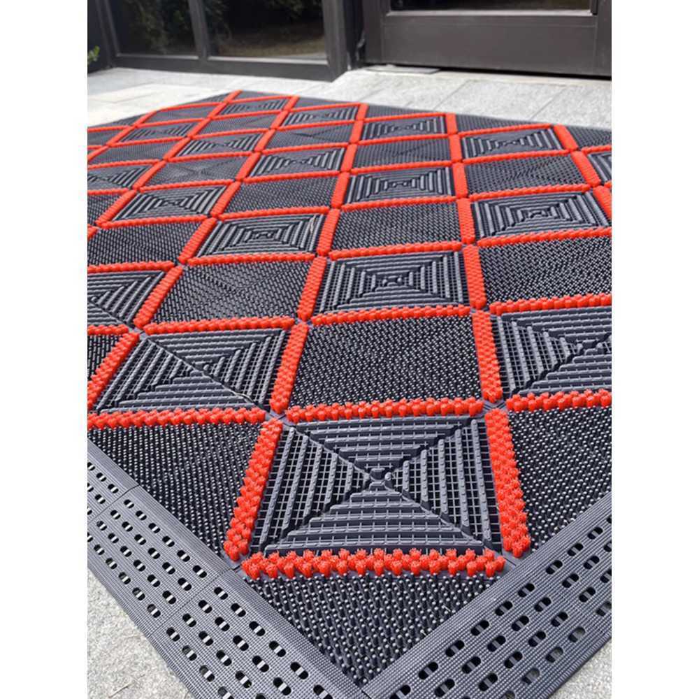 신발 흙털이 매트 바닥 청소 깔개 현관 흙 먼지 제거 A형 60x120cm - 상세 이미지 2
