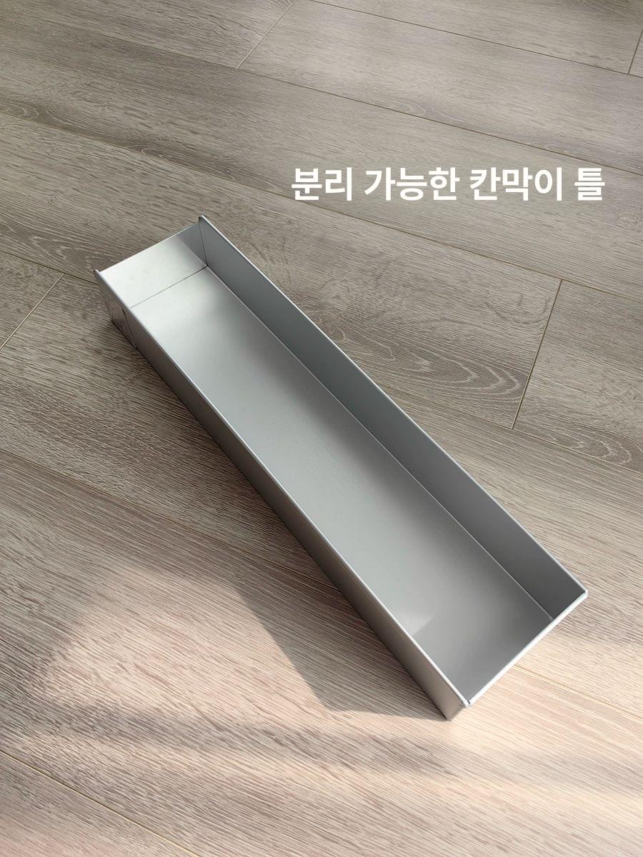 대형 티라미수 오븐 틀 파운드 빵틀 몰드 뚜껑 긴 화이트 두꺼운 A - 상세 이미지 5