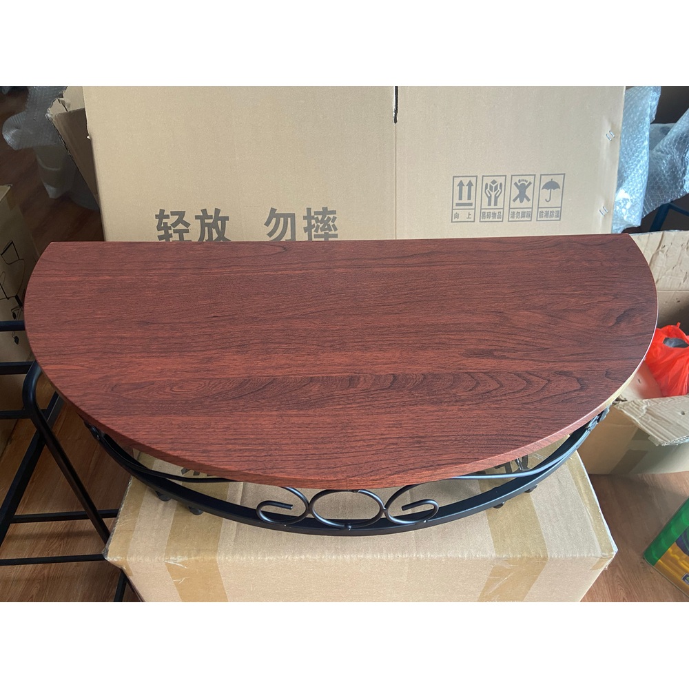 인테리어 콘솔 서랍장 침실 현관 엔틱 복도 테이블 장식장 미니 거실 60x30x70 검정 - 상세 이미지 5