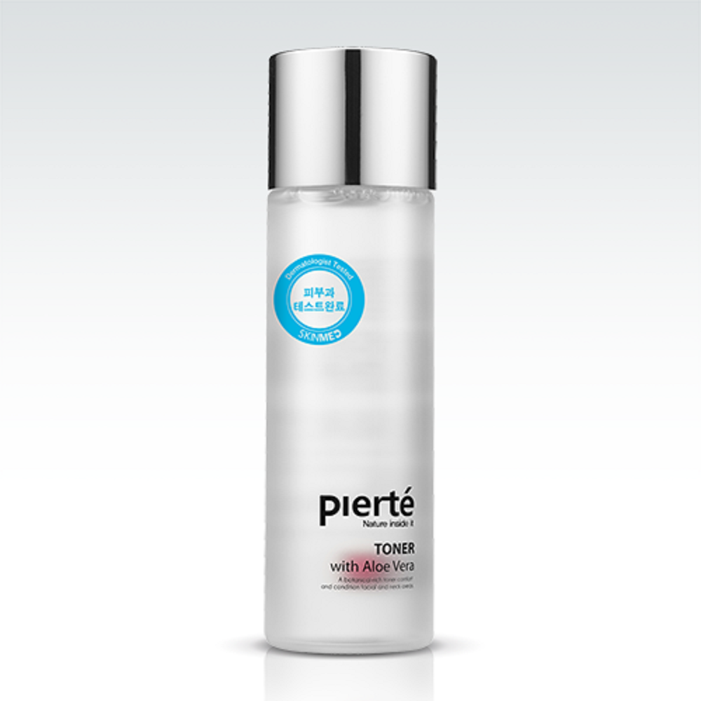 순한 토너 피에르테 토너 200ml 위드 알로에베라 천연유래 스킨로션 - 상세 이미지 2