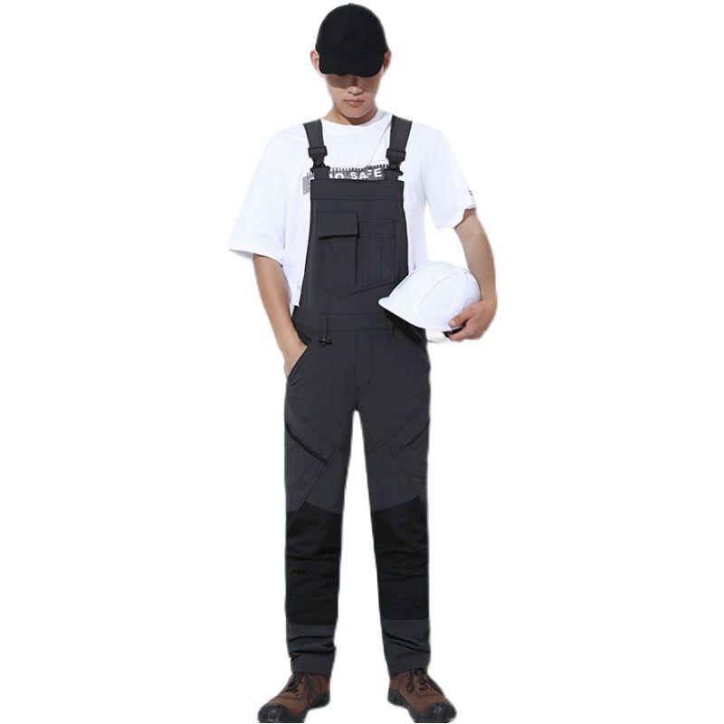 멜빵 작업복 스판 정비복 남여공용 빅사이즈 카센터 멜빵바지 M 170cm - 상세 이미지 5