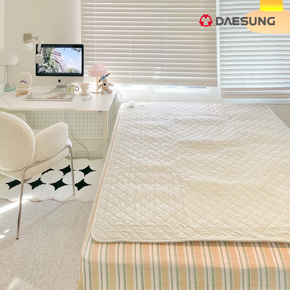 대성쎌틱 탄소매트 카본 전기매트 전자파없는 전기요 EMF 그래핀 캠핑 더블 그레이