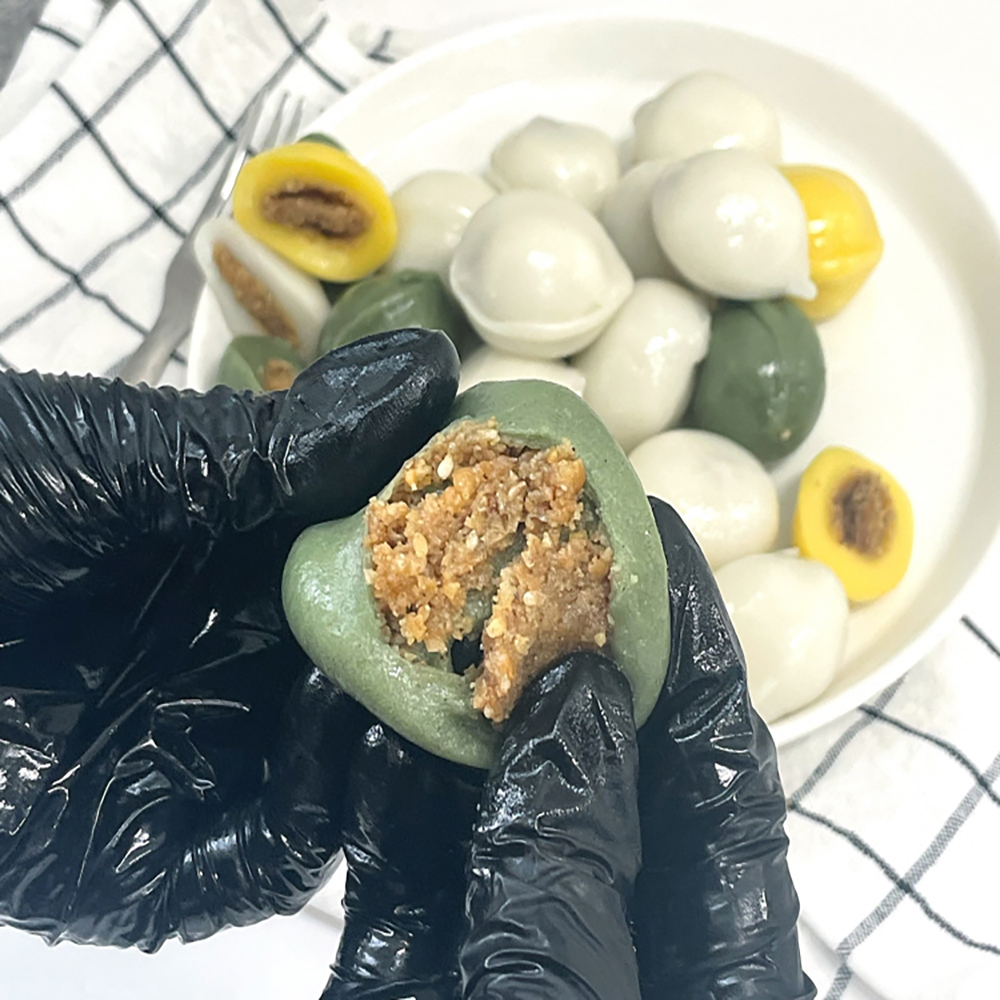 깨송편 단호박 쑥송편 500g - 상세 이미지 3