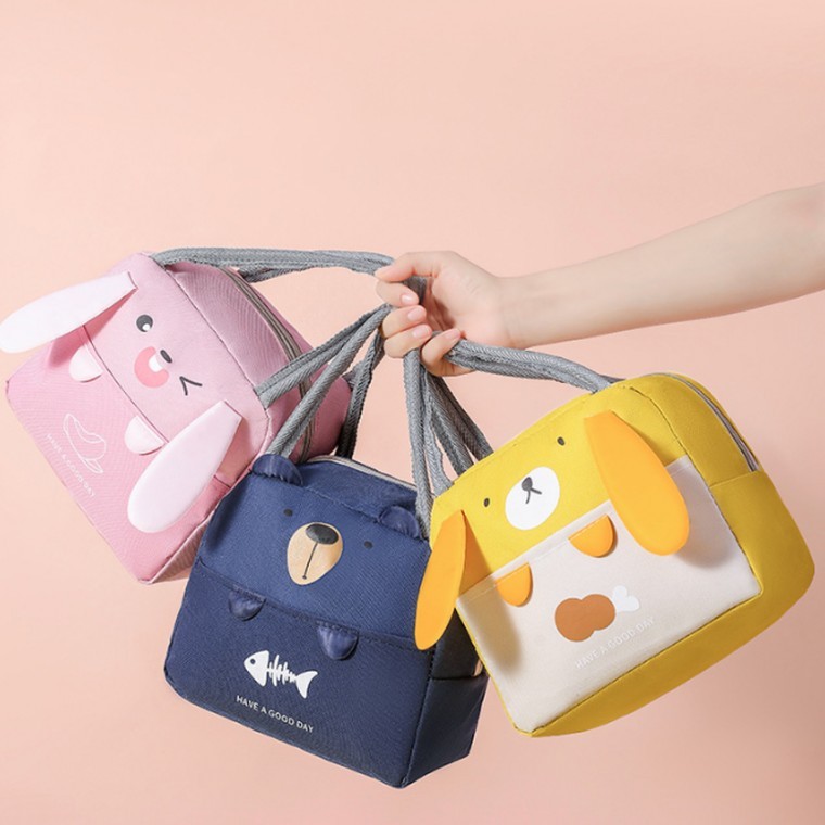 4종디자인 큐티큐티 애니멀 보냉가방 - 메인 이미지