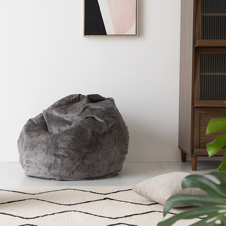 앰보 1인 패브릭 빈백소파 YJ05 대형 그레이 2549.2104