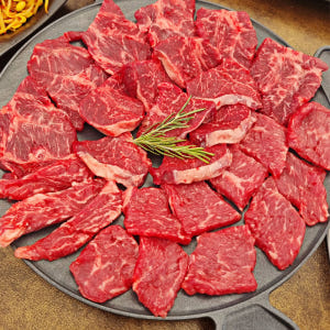 한우 암소 못난이 막구이 구이용 소고기 캠핑 뒷고기 맛있게 먹은 솔직 후기 - 상품 이미지 3