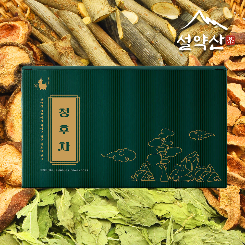 설약산 청후차 곰보배추즙 100ml 30포 - 상품 이미지