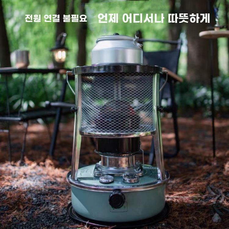 캠핑용 등유 휴대용 소형 난로 미니 캠핑 난방 이미지 6