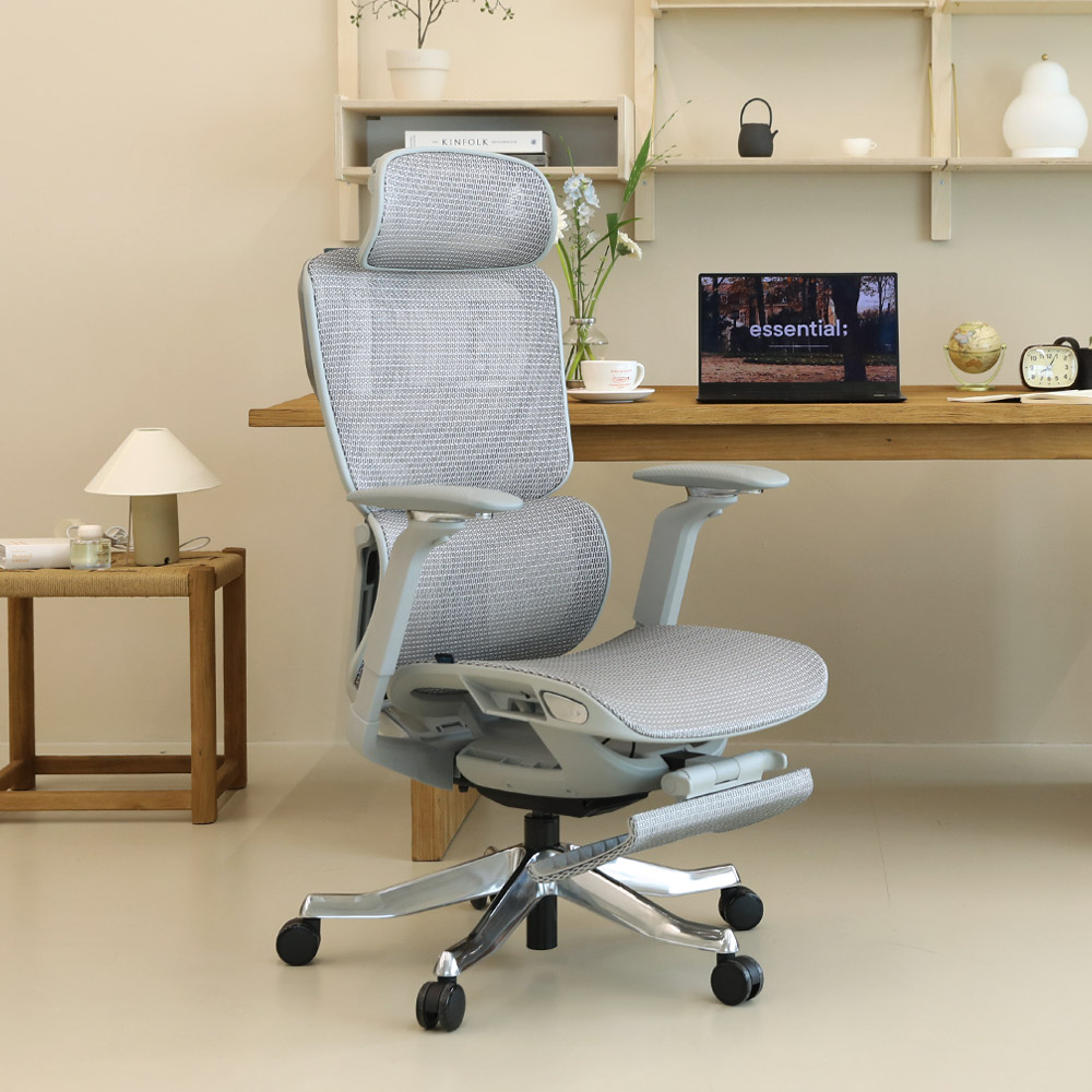 린백 컴퓨터 사무실 책상 공부 편한 메쉬 독서 회전 학생의자 LB255H 제품 이미지