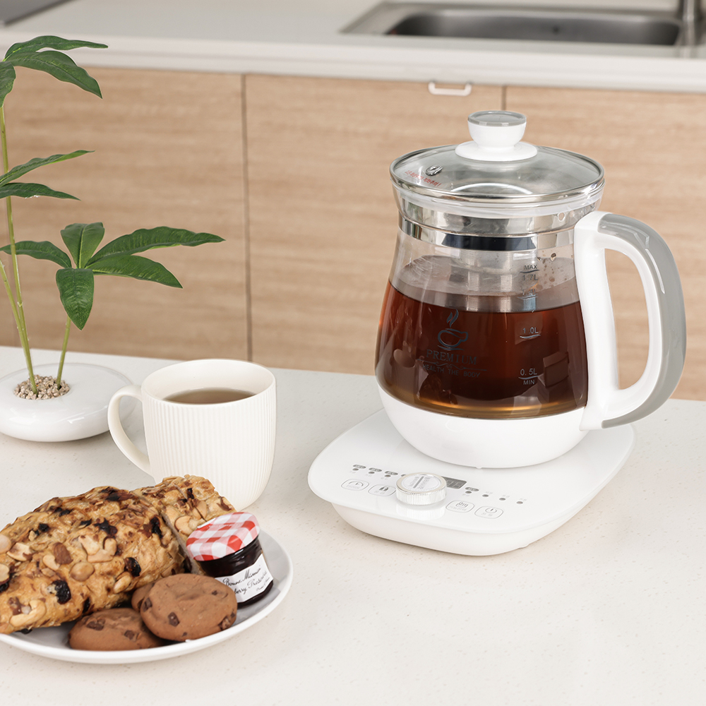 모닝컴 1.7L 약탕기 차탕기 달임 홍삼제조기 중탕기 가정용