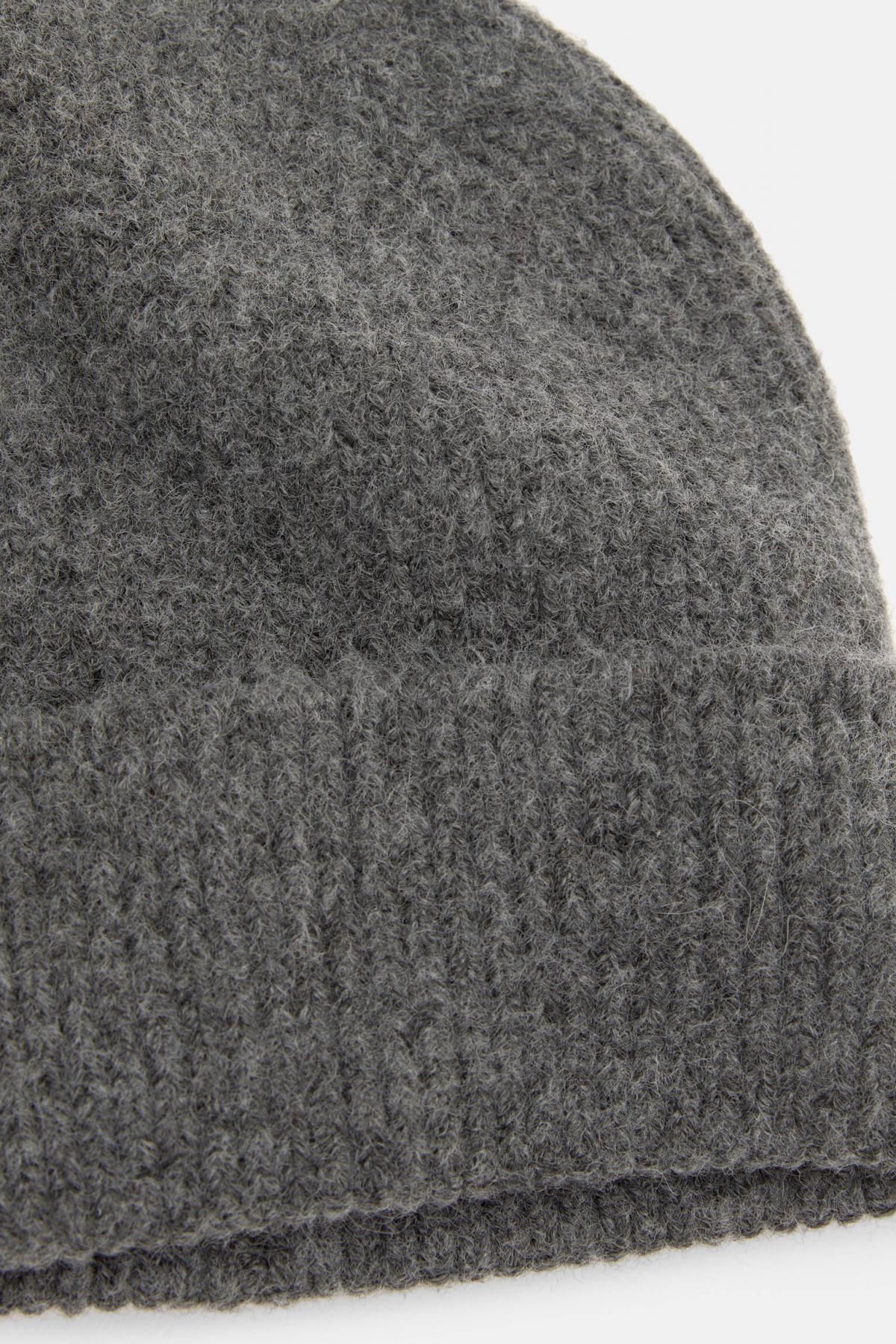 풀앤베어 청키 니트 라운드 비니 7931/300 ANTHRACITE GREY - 상세 이미지 3