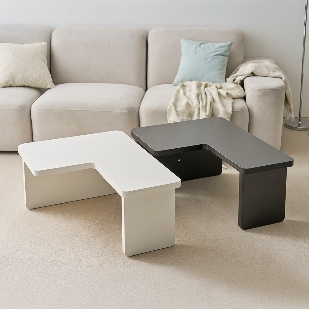 듀오 1+1 E0 확장형 거실 소파테이블 침실 침대 사이드 협탁 테이블