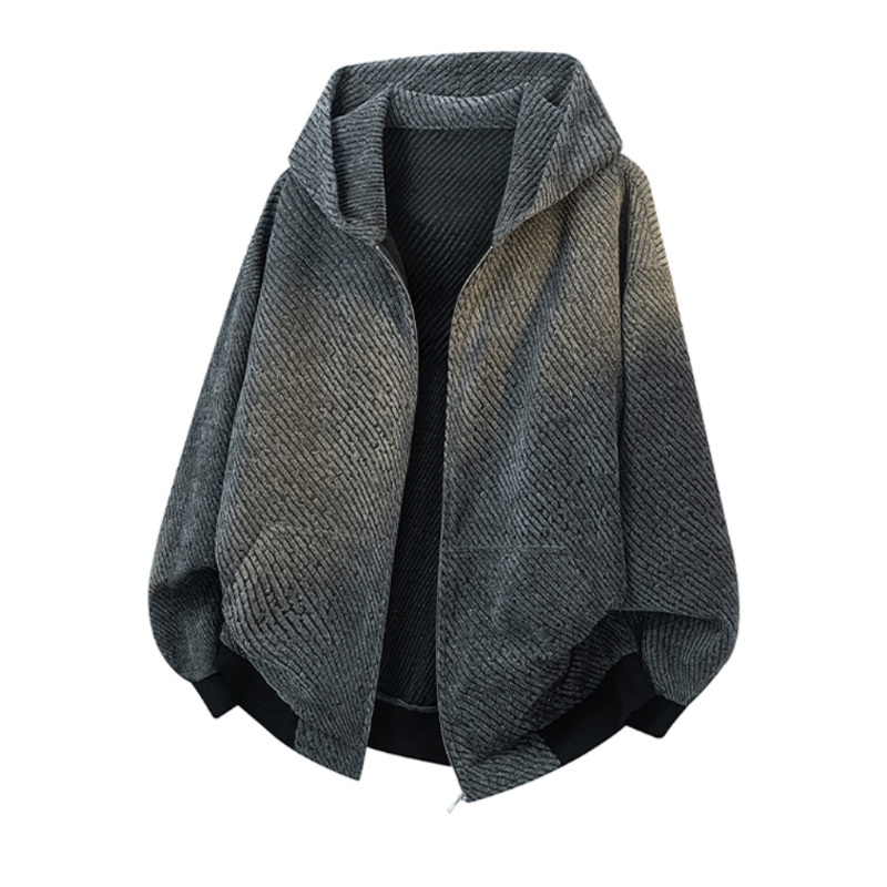 WASSUP SHARK 남성용 스트라이프 카디건 - 메인 이미지