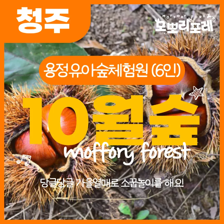 [용정유아숲체험원] 청주 어린이 숲체험 교실 by 모뽀리포레