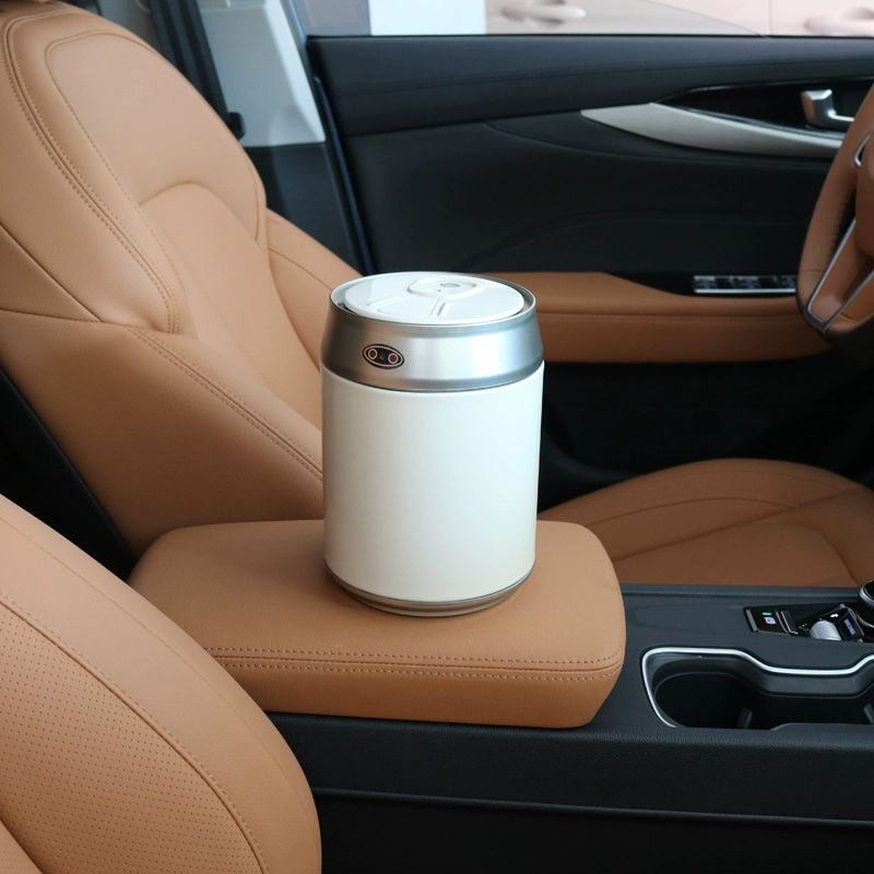 음료수캔 쓰레기통 콜라캔 스마트 자동센서 휴지통 1.5L 화이트 - 상세 이미지 2