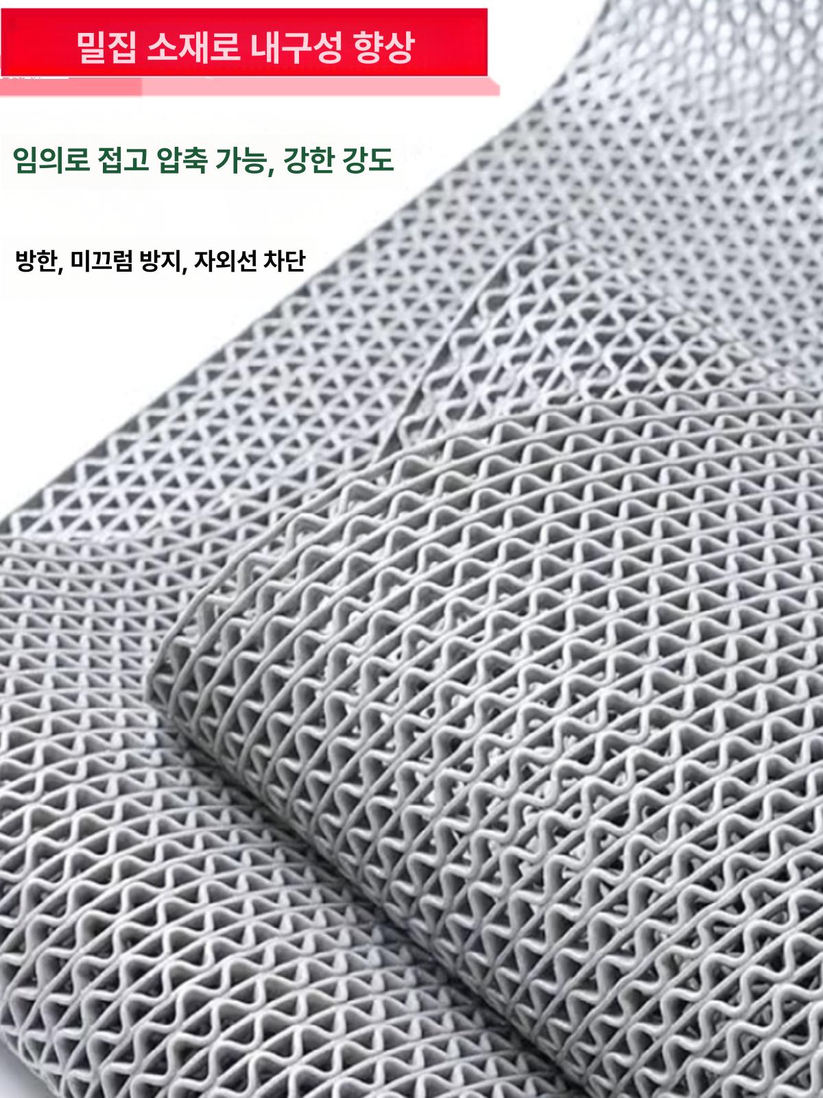 수영장매트 수영장 바닥 미끄럼 매트 방지 내마모 두꺼운 5.5mm 레드 120cmx200cm - 상세 이미지 5