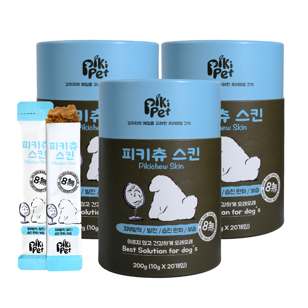 피키펫 강아지 피부 영양제 발사탕 습진 3박스 솔직 후기 | 실제 사용자 리뷰 총정리 - 대표 이미지