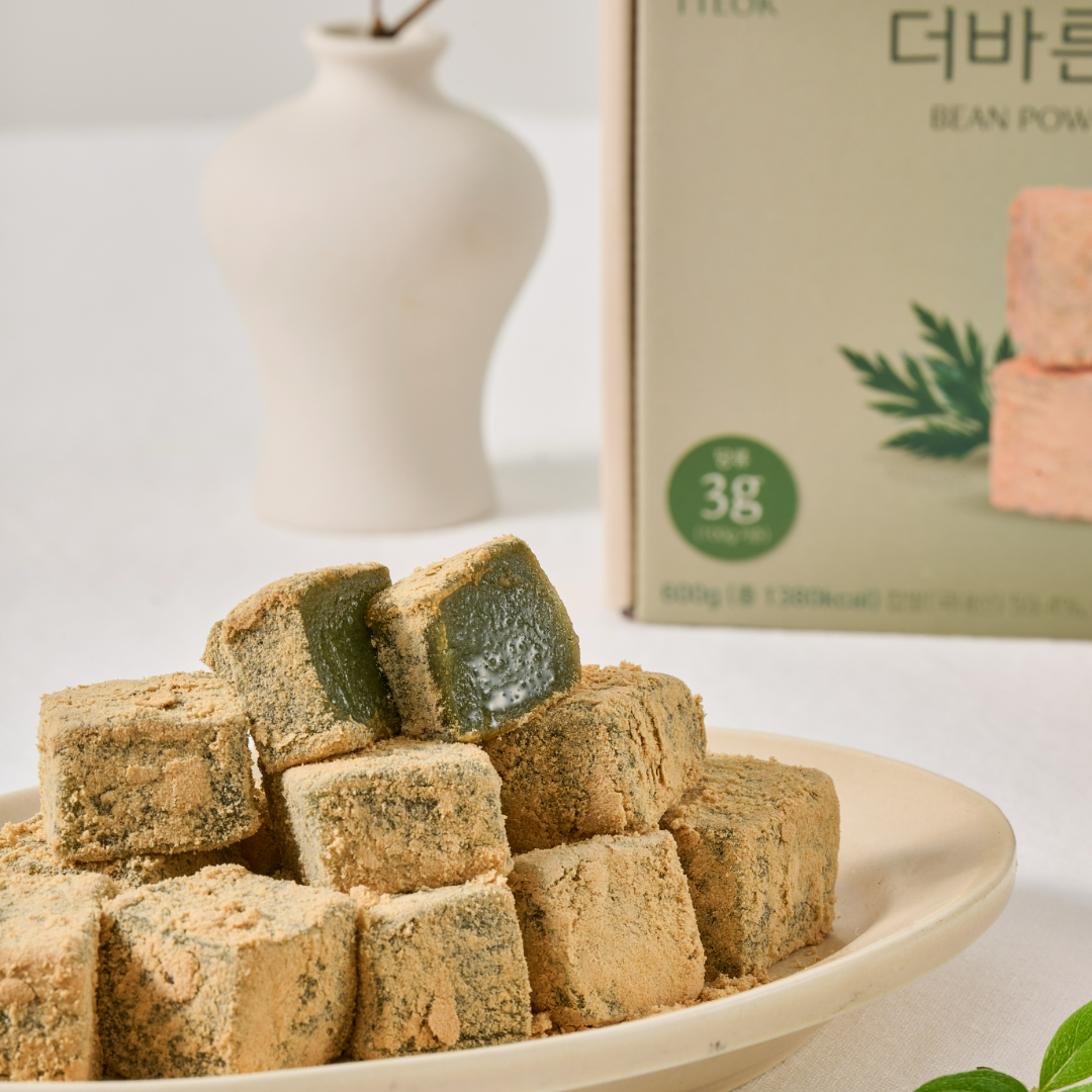 쑥인절미 쑥떡 1box 콩고물 이미지 6