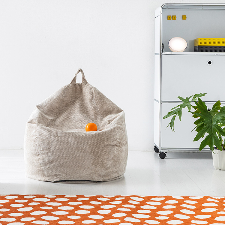 앰보 1인 패브릭 빈백소파 YJ05 대형 그레이 2549.2104