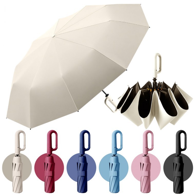 [1+1] 꾸르마켓 카라비너형 10k살대 우산