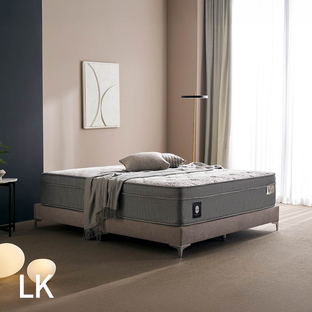 쉐우드가구 카발리 독립스프링 프리미엄 양모 말총 매트리스 32cm, LK(라지킹)