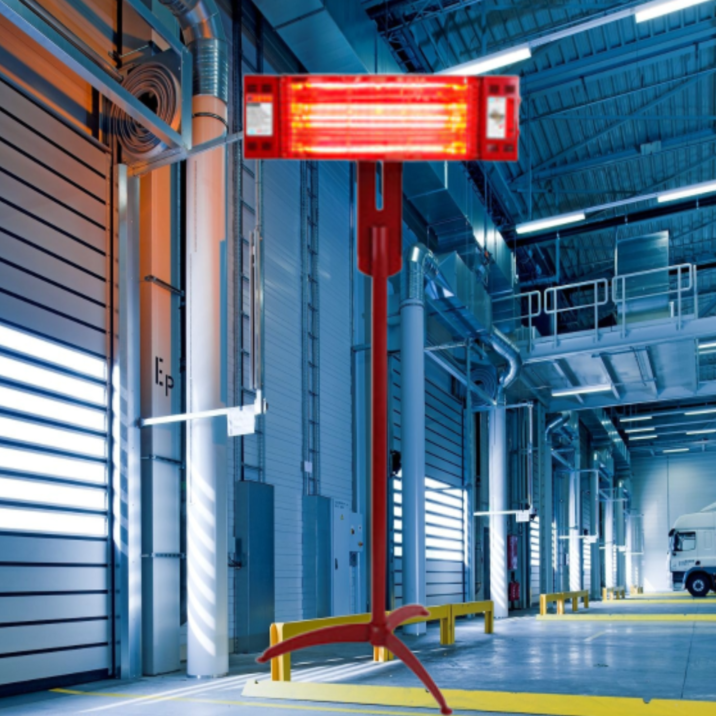 스탠드 히터 업소용 전기 히터 공업용 공장 공장용 히터 1.5KW