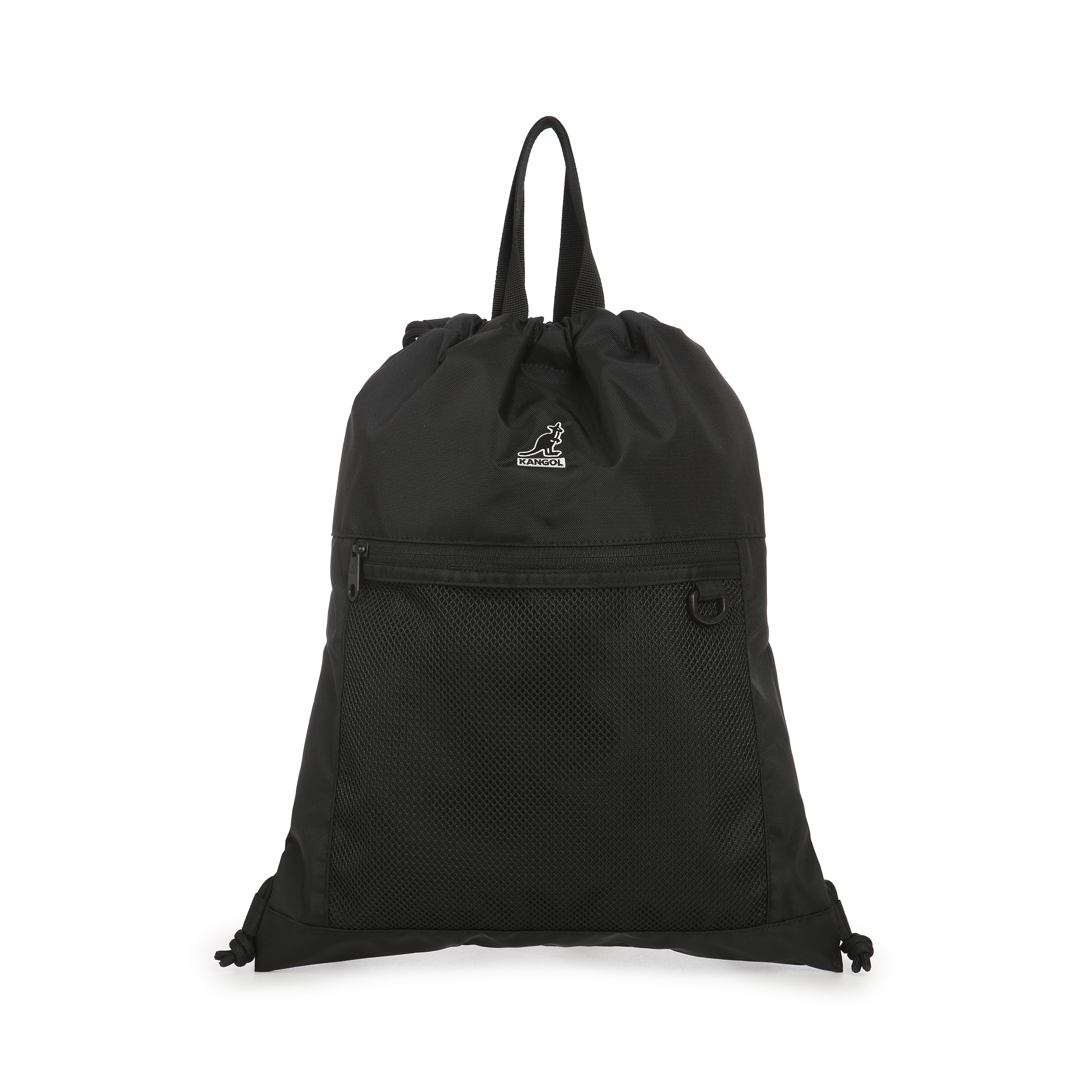 [캉골] 아이콘 드로우스트링 백 5050 블랙