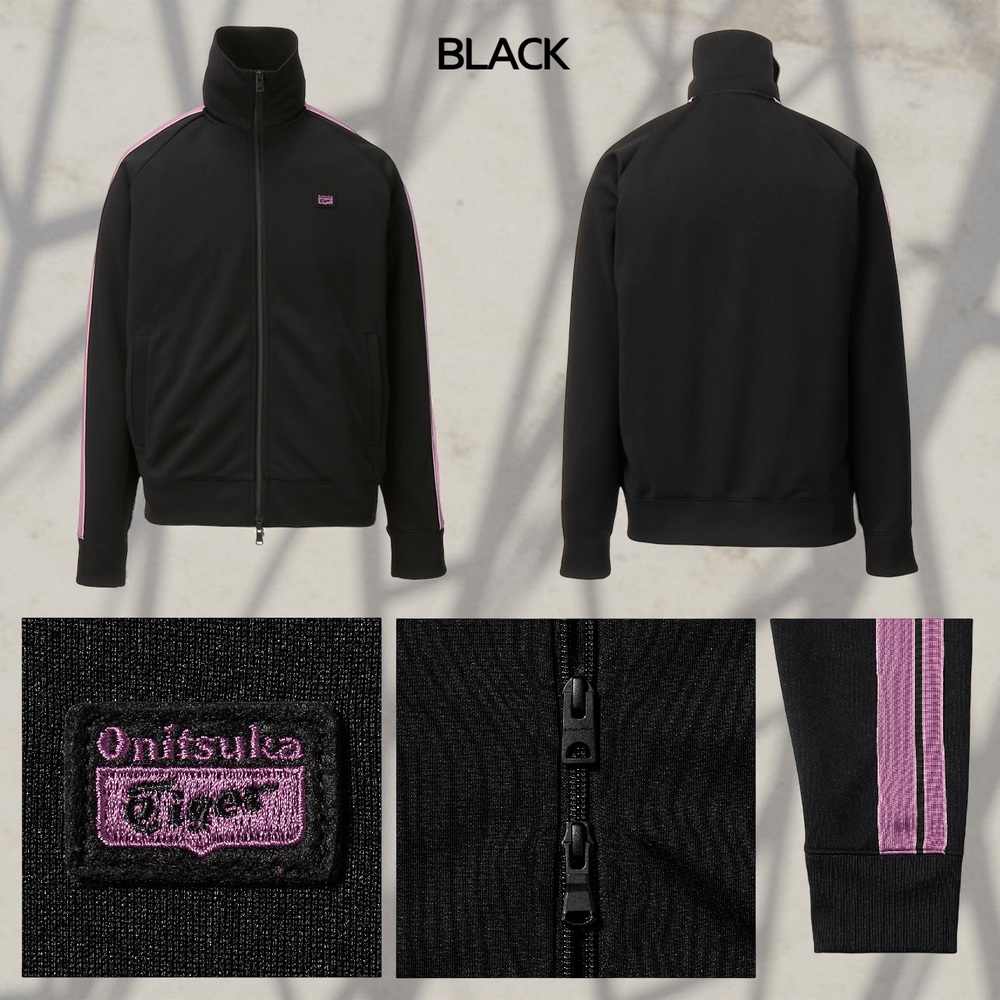 오니츠카타이거 트랙탑 여성 집업 져지 2183B544 BLACK L - 상세 이미지 2