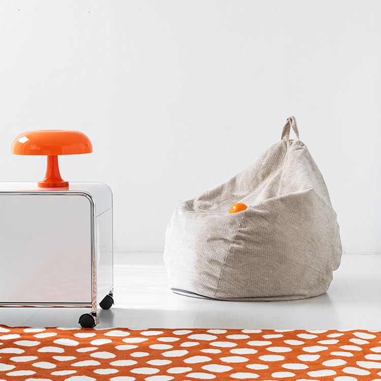 앰보 1인 패브릭 빈백소파 YJ05 대형 그레이 2549.2104