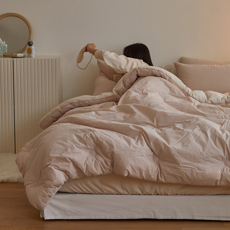 마틸라 호텔 침구 도즈 60수 고밀도순면 극세사 겨울 차렵 이불 베개세트 SS