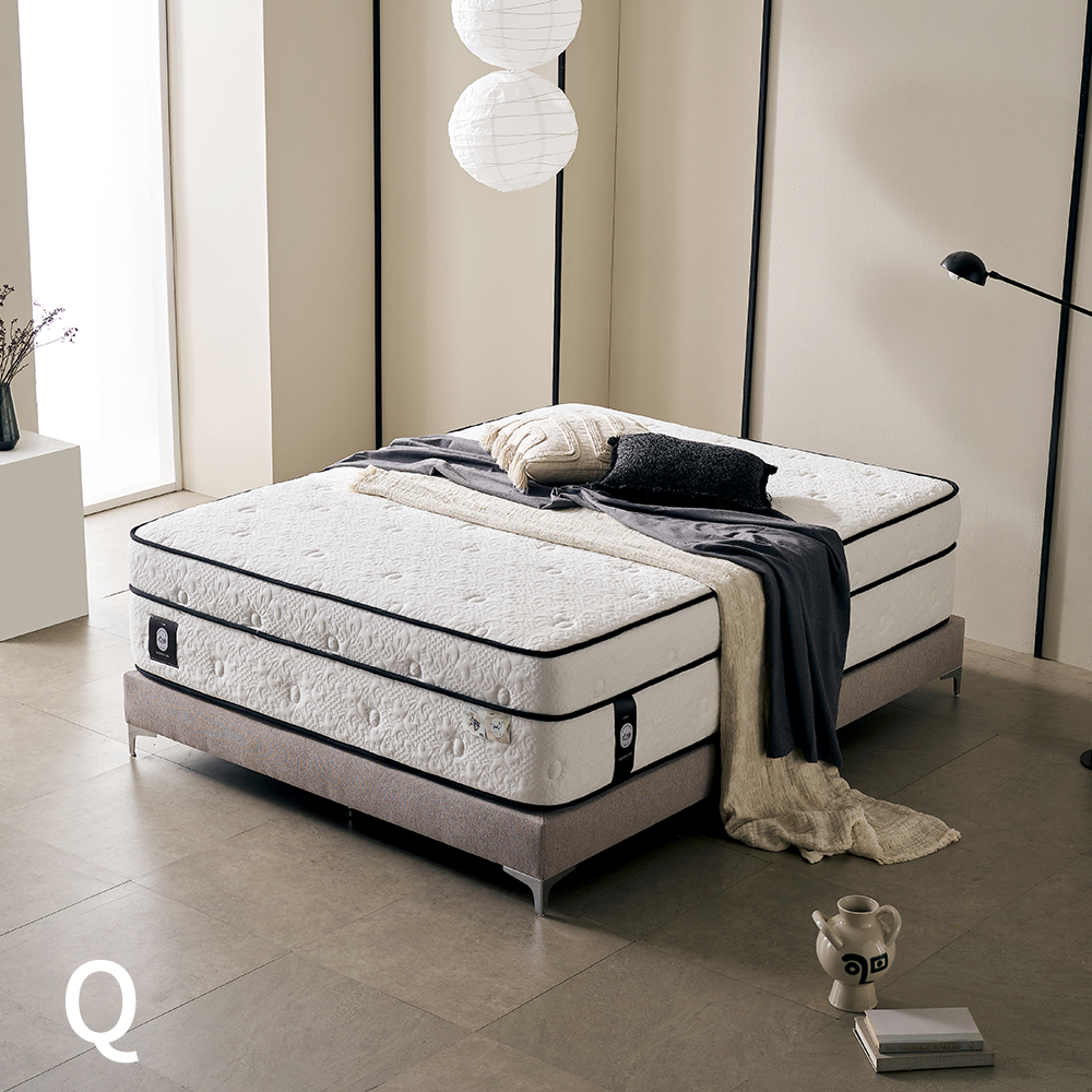 쉐우드가구 카발리 CAVALLI 말총 양모 독립/포켓 스프링 매트리스 44cm, Q(퀸) - 메인 이미지