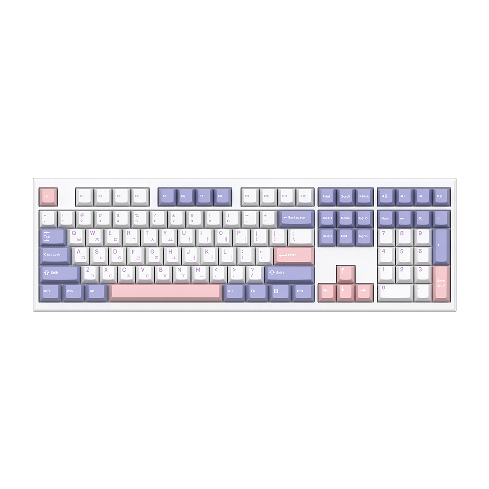 COX CQ8K108 8K+4K 풀 드라이빙 고속 기계식 키보드 소프트라일락, CIDOO Carda 축 - 상품 이미지