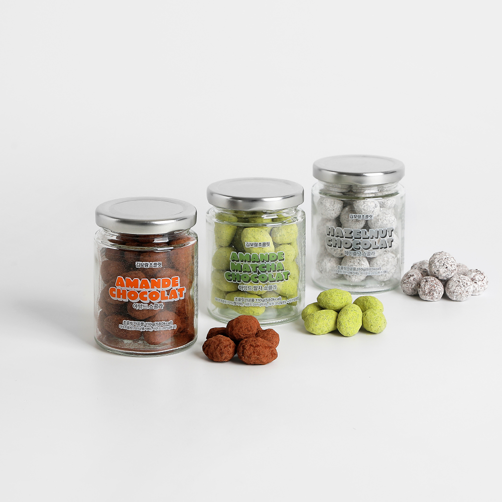 김보람초콜릿 수제 초콜릿 쇼콜라 3종 답례품 선물 세트 제품 이미지