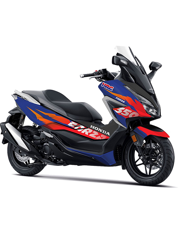 NMAX 125 바디 튜닝 스티커 꾸미기 데칼 2025 메카 - 상세 이미지 5