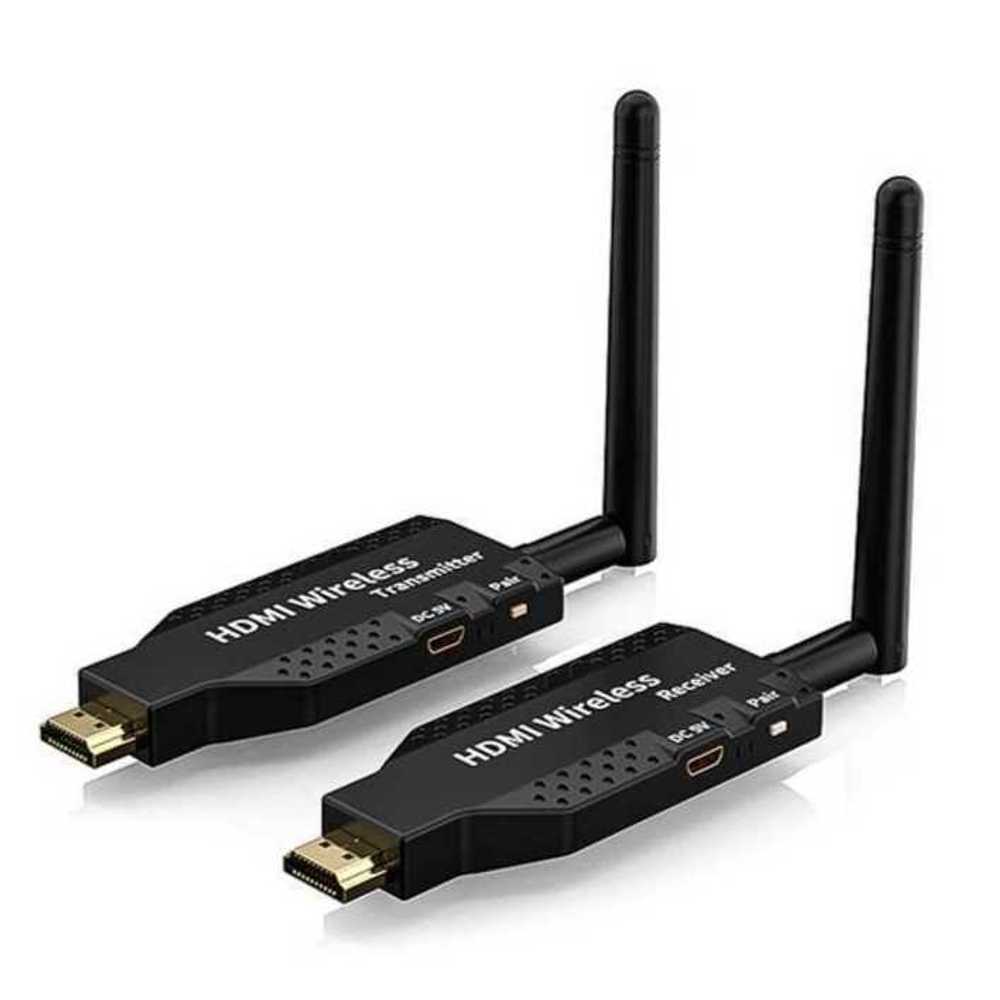 프로젝터 무선 HDMI 송수신기 고속 전송 가정 영화관 50m 송신기+수신기(기본) - 상품 이미지