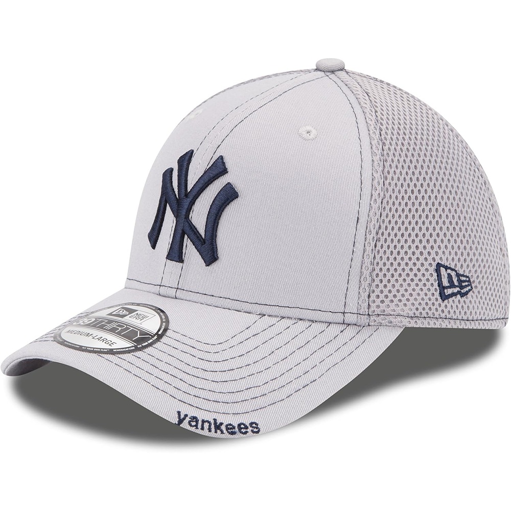 New Era MLB 스트레치핏 모자 회색 - 상품 이미지