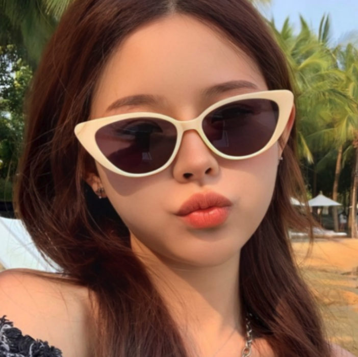 학생썬글라스 캣아이패션안경 고양이눈선글라스 - 상품 이미지