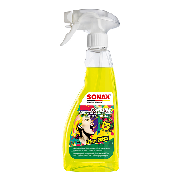 SONAX 소낙스 칵핏 스프레이(실내 플라스틱 관리) 500ML 실내 세정 코팅제 - 메인 이미지