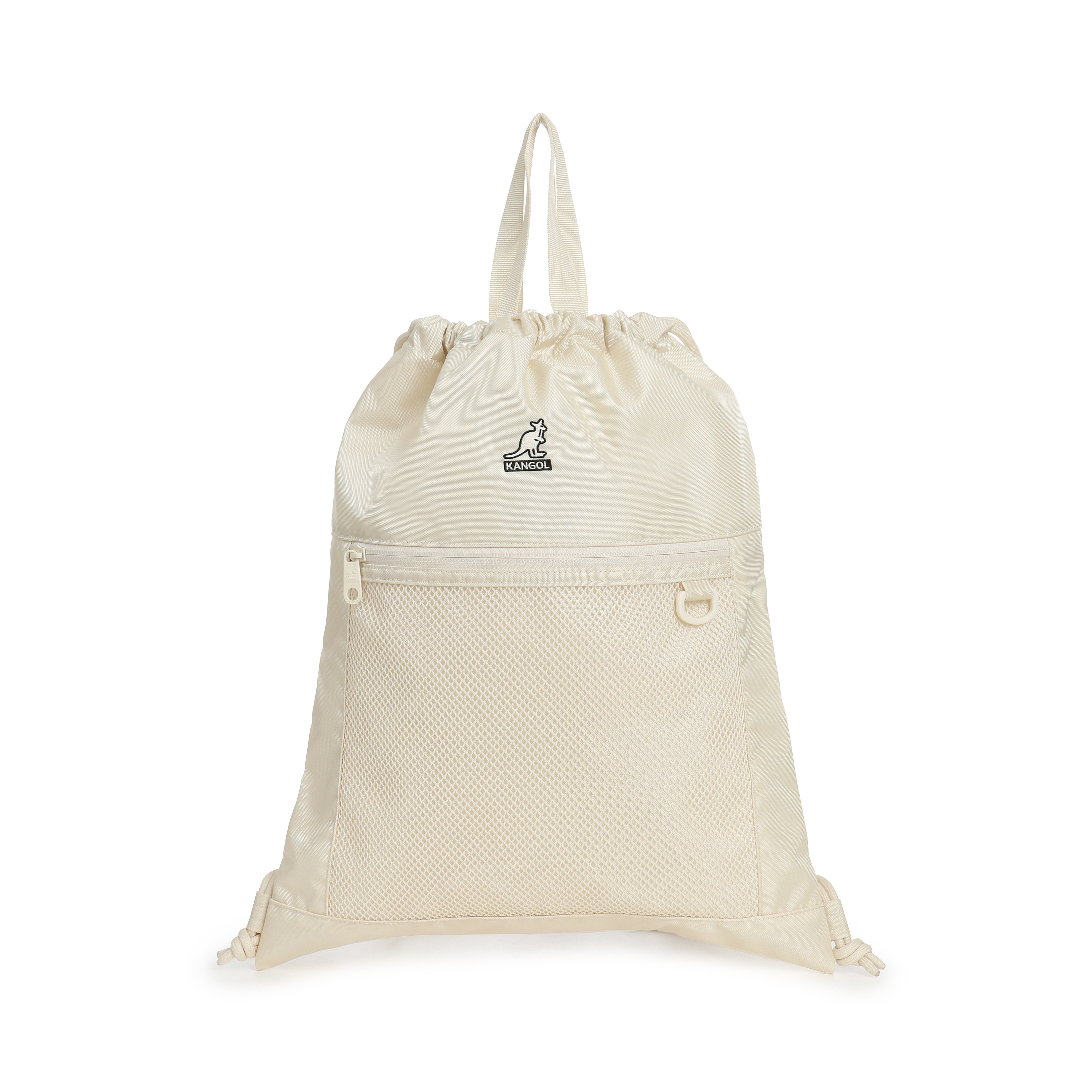 [캉골] 아이콘 드로우스트링 백 5050 아이보리