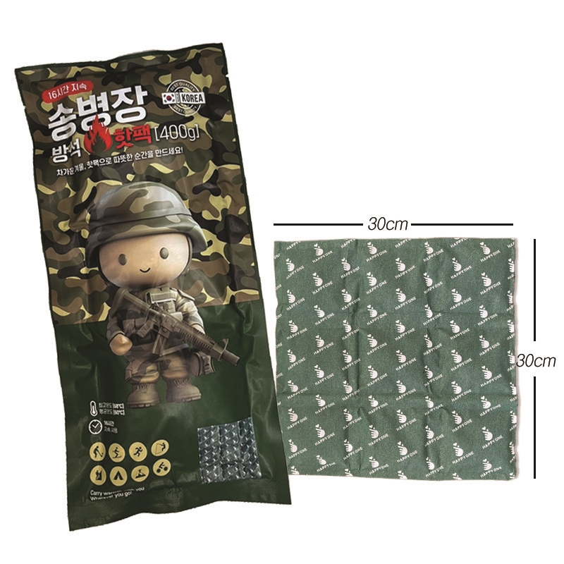 25년국내제조 송병장 방석핫팩 특대형 골프카트 캠핑 엉뜨 400g, 5개