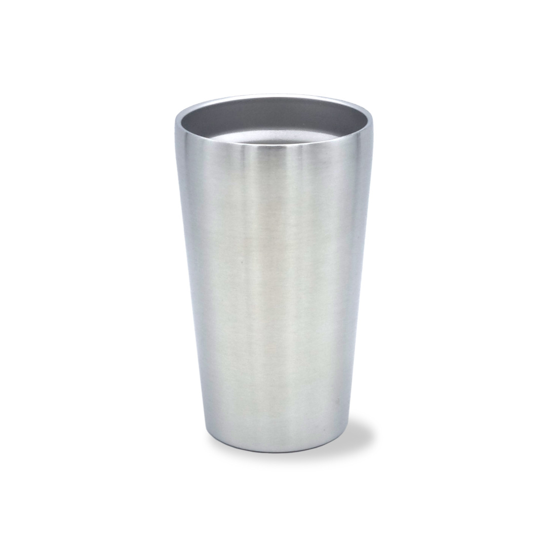 스텐이중컵 진공 스테인레스 컵 보냉 맥주 이중 업소용 430ml, 1개 - 상품 이미지