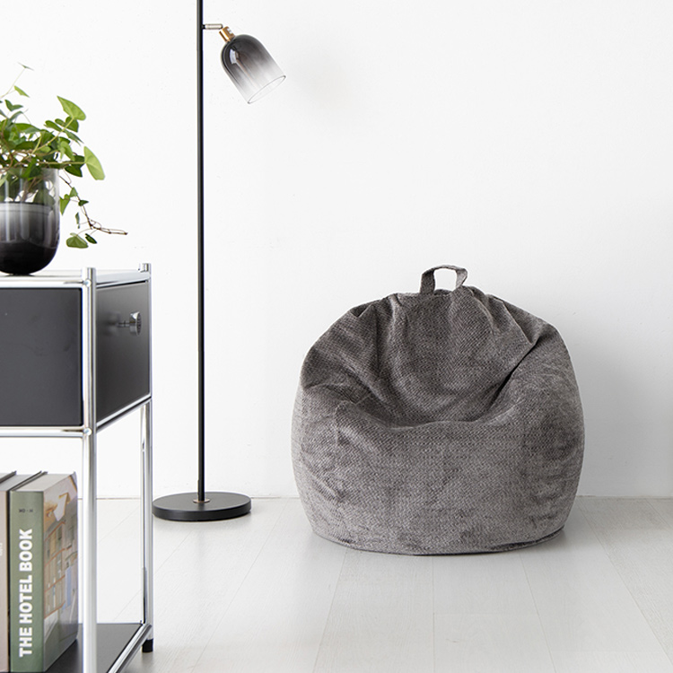 앰보 1인 패브릭 빈백소파 YJ05 대형 그레이 2549.2104